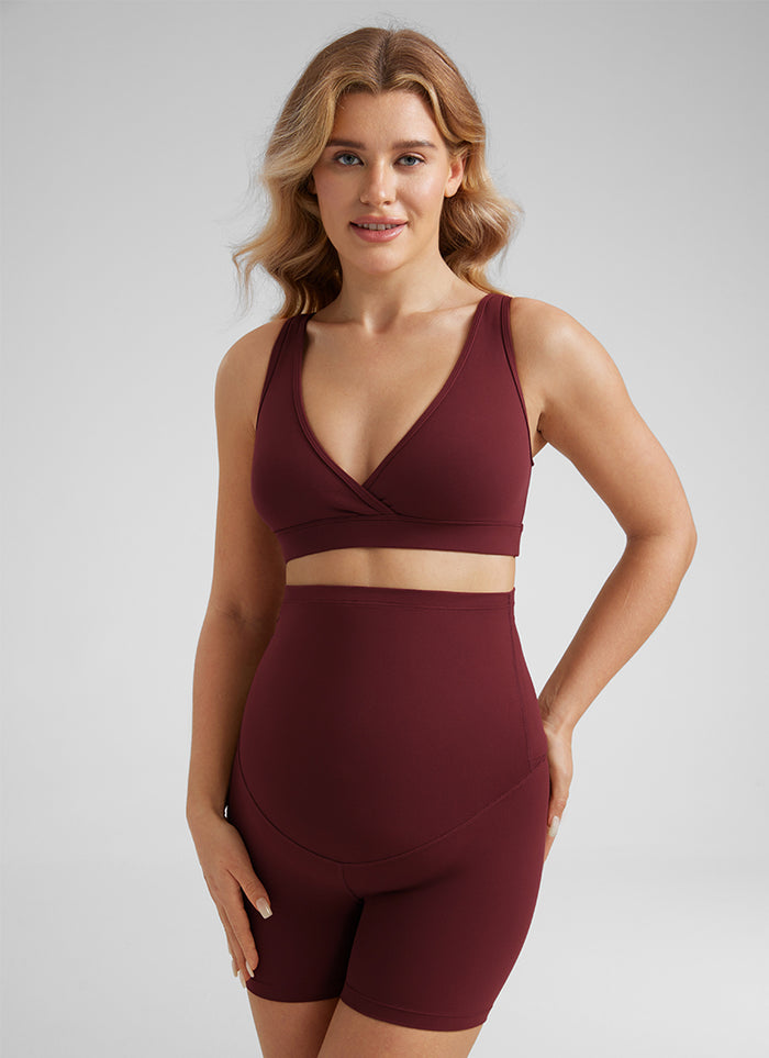 U-Back Crossover Maternity Bra