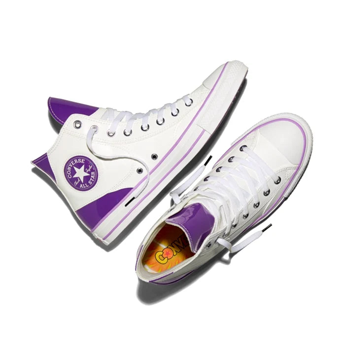 U Dragon Ball Z Frieza x Chuck Taylor All Star 'Lucent White Tillandsia Purple'