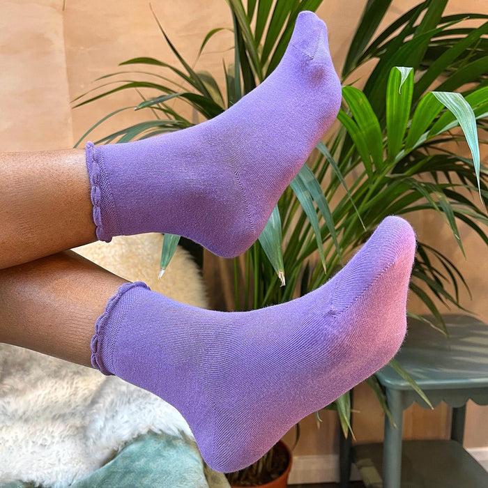 Ultimate Bamboo Ankle Socks - 3 Pairs in Sea Urchin