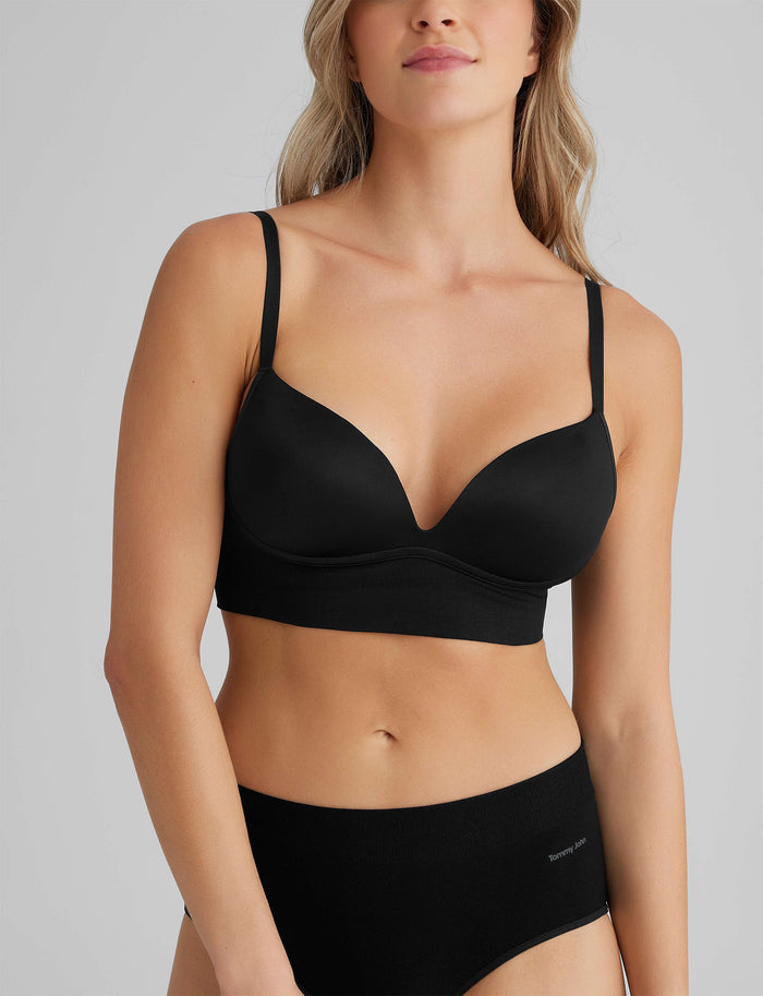 OLD::Ultimate Comfort Wireless Lift Bra::Black