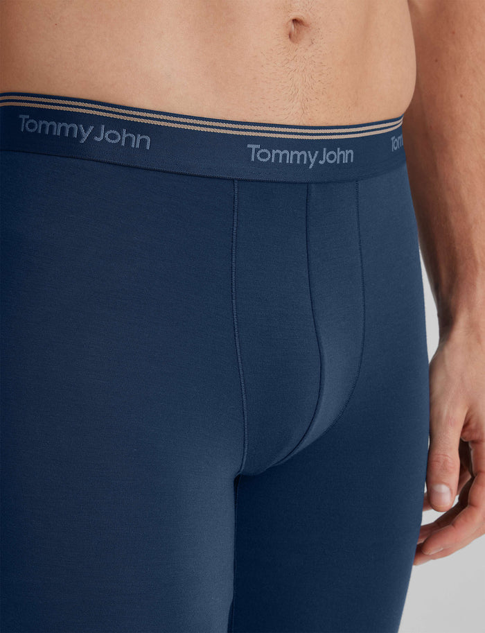 Ultra Soft Flex Mid-Length Boxer Brief 6"::Dress Blues