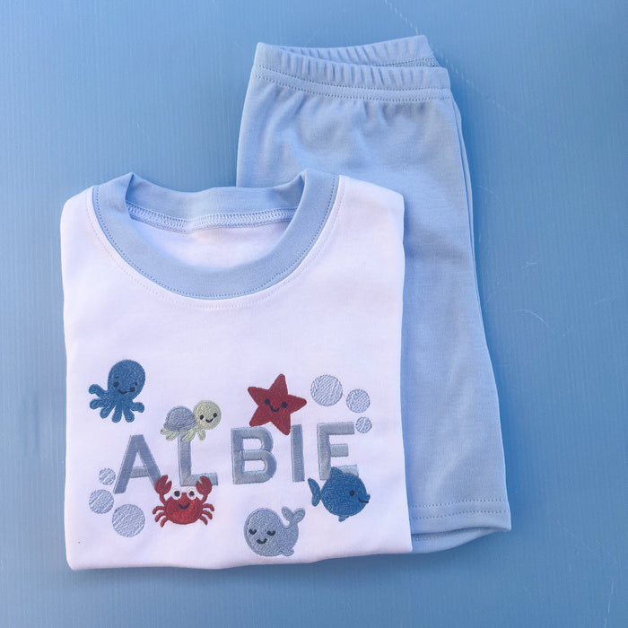 Under the Sea Short Set | Pyjamas | T-Shirt