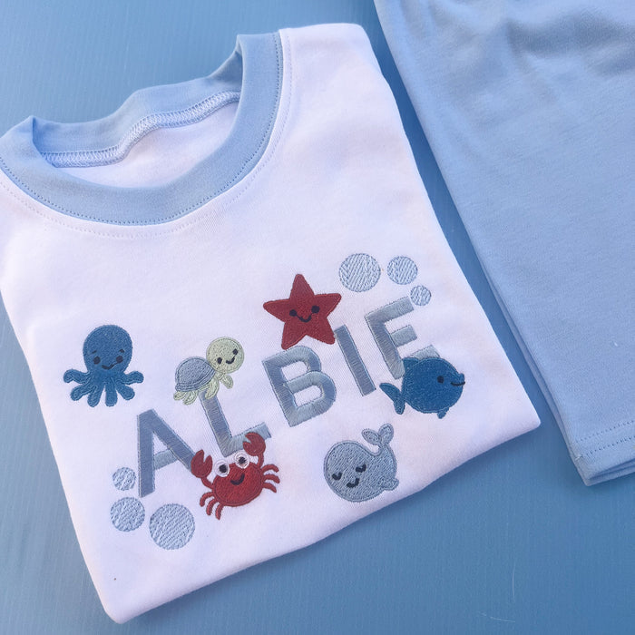 Under the Sea Short Set | Pyjamas | T-Shirt