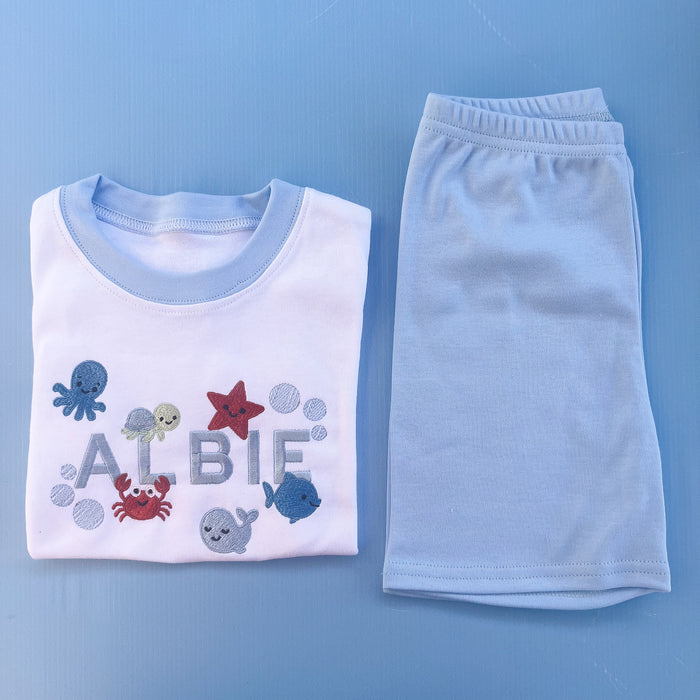 Under the Sea Short Set | Pyjamas | T-Shirt