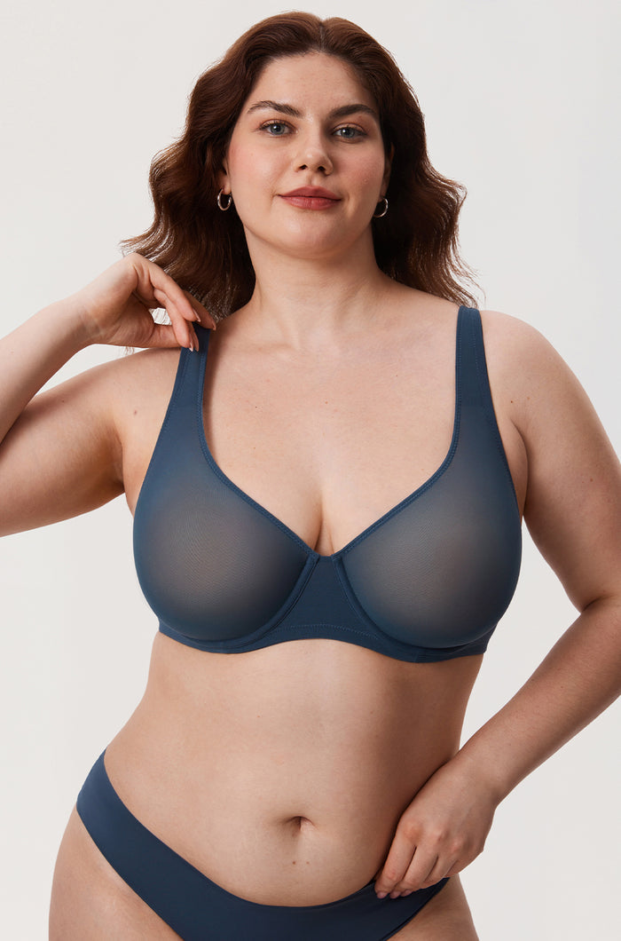Underwire Mesh Bra