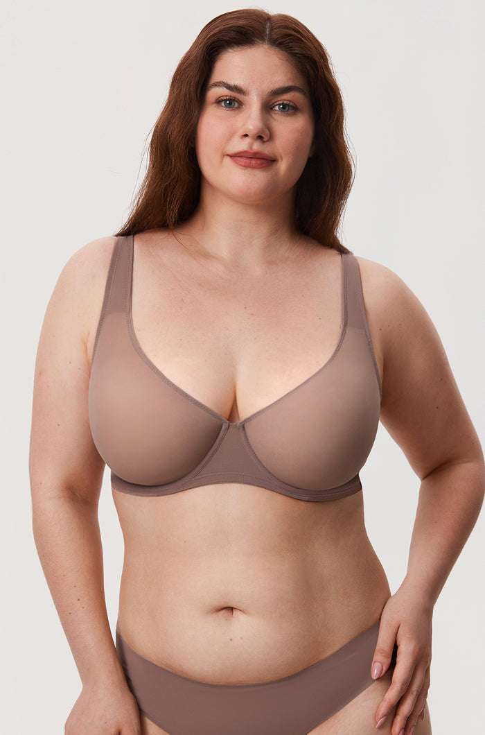 Underwire Mesh Bra