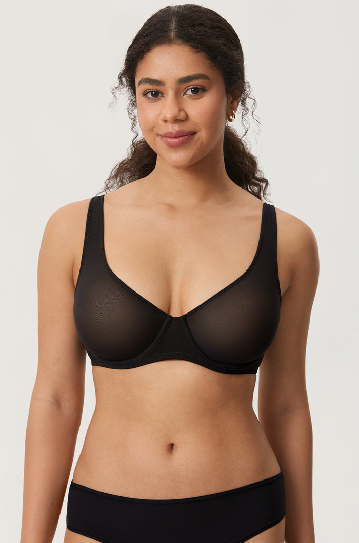 Underwire Mesh Bra