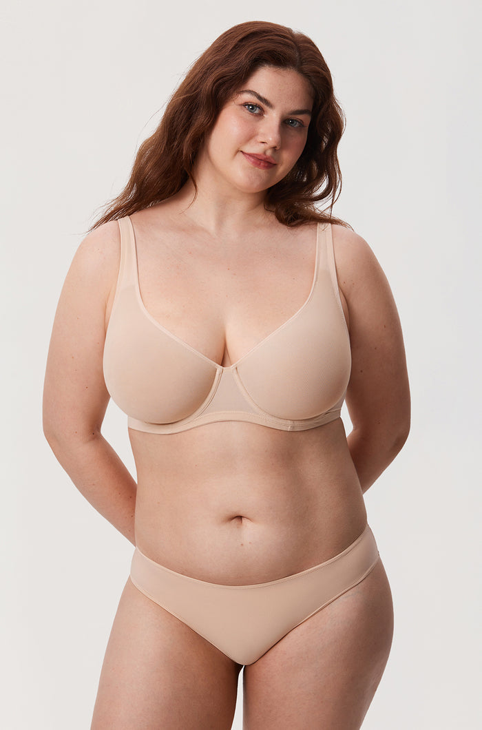 Underwire Mesh Bra