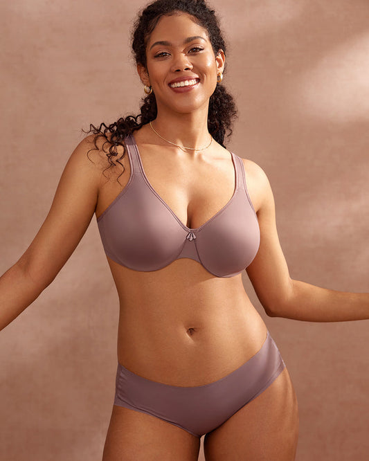 Women's Underwire Minimizer Bra Mochaccino