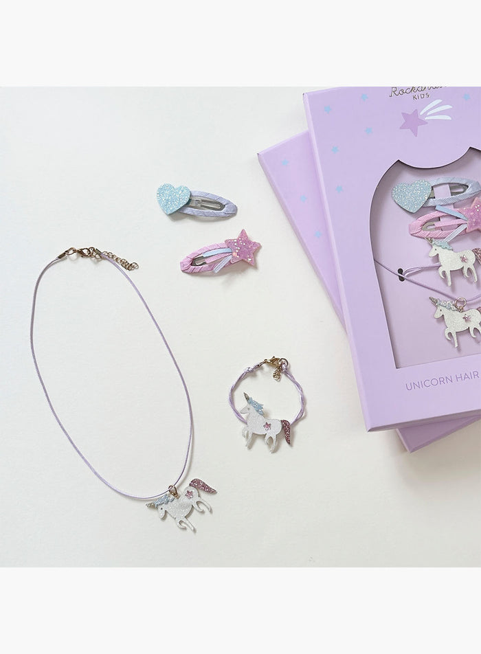 Rockahula Kids Toy Unicorn Hair & Jewellery Set