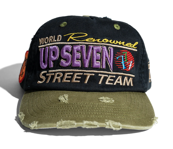 Up 7 Distressed Hats