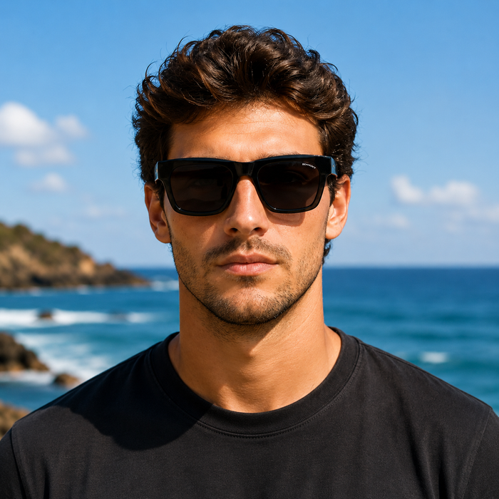 Upgrade your style with BENHUNT Square Polarized Sunglasses.