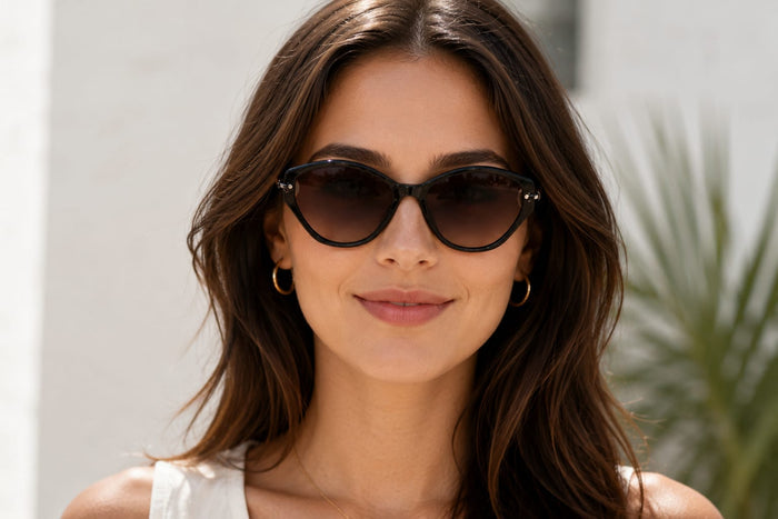 Upgrade your style with the ANS BILLION Women's Cat Eye Sunglasses.