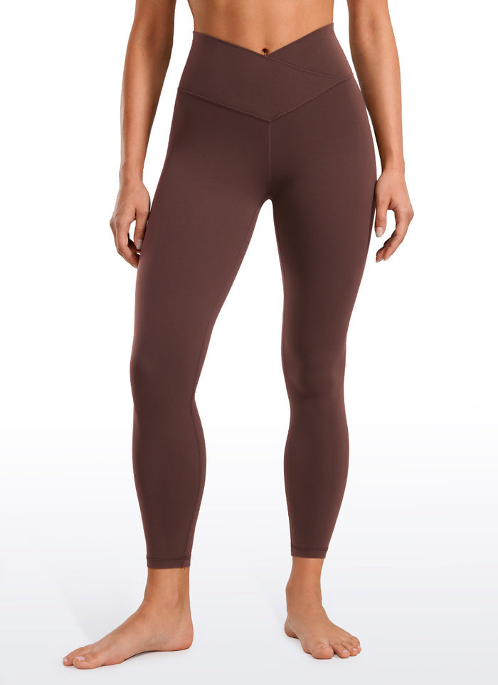 V Cross Waist Leggings 25"
