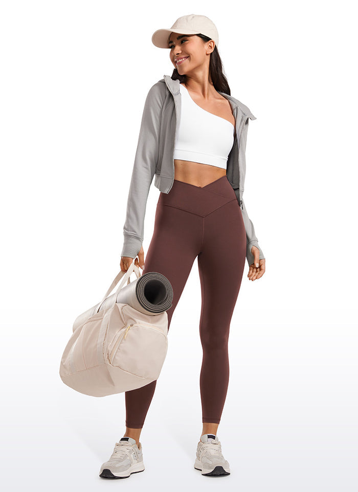 V Cross Waist Leggings 25"