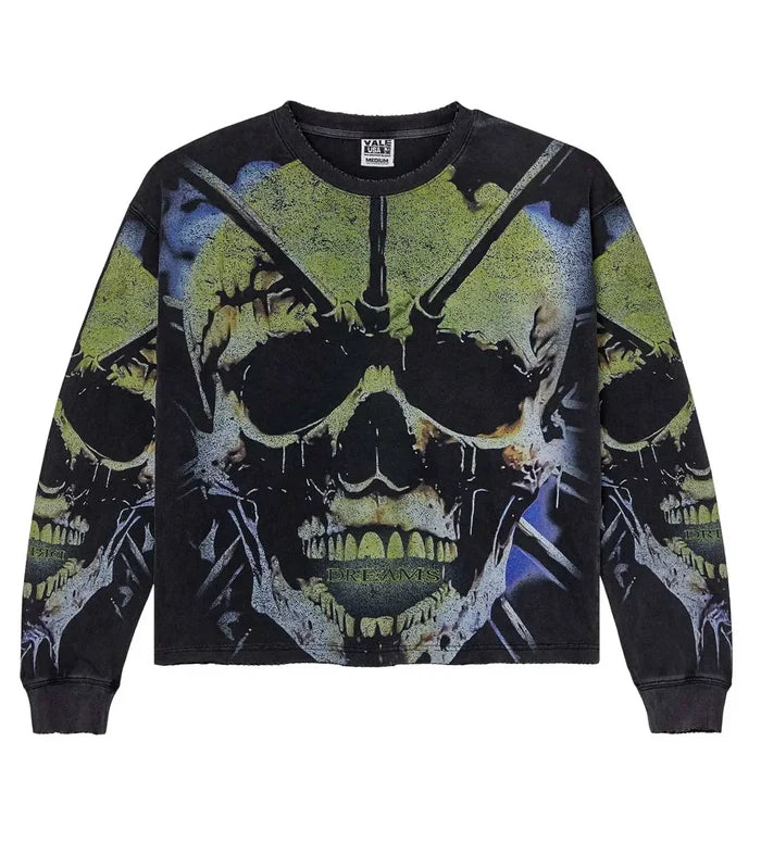Vale State Skull L/S T-Shirt