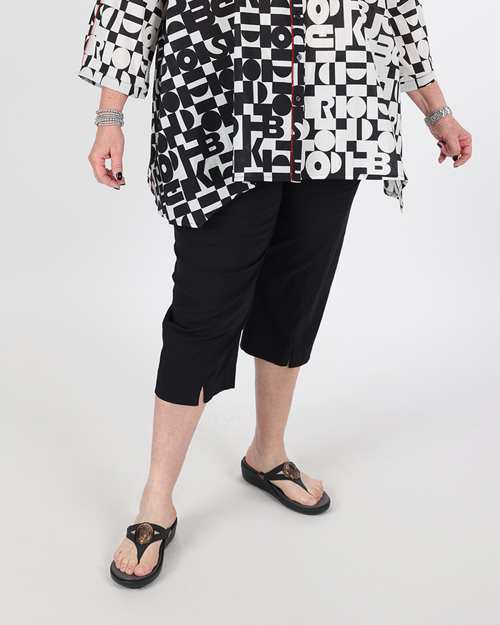 Vesubio Black Pants - Franck Anna