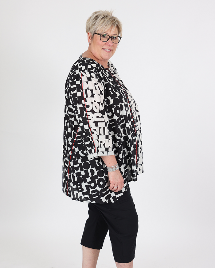 Vesubio Black Pants - Franck Anna