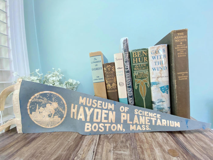 Vintage Hayden Planetarium at the Museum of Science Boston Pennant at Duckwells
