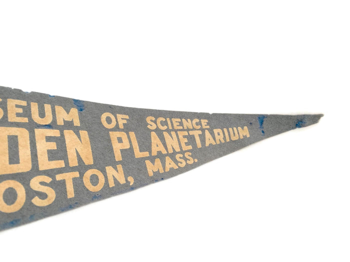 Vintage Hayden Planetarium at the Museum of Science Boston Pennant at Duckwells