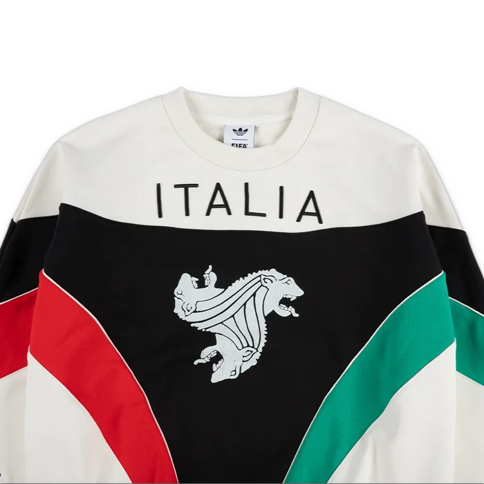 W Italia Coppa Del Mundo Crew Sweater 'Cloud White'
