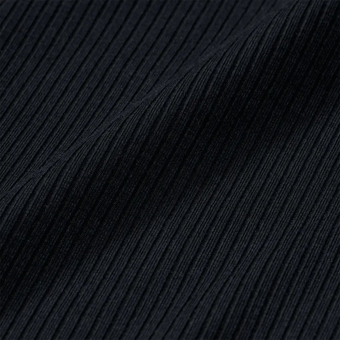W NSW Chill Knit Tight SS Ribbed Top 'Black'