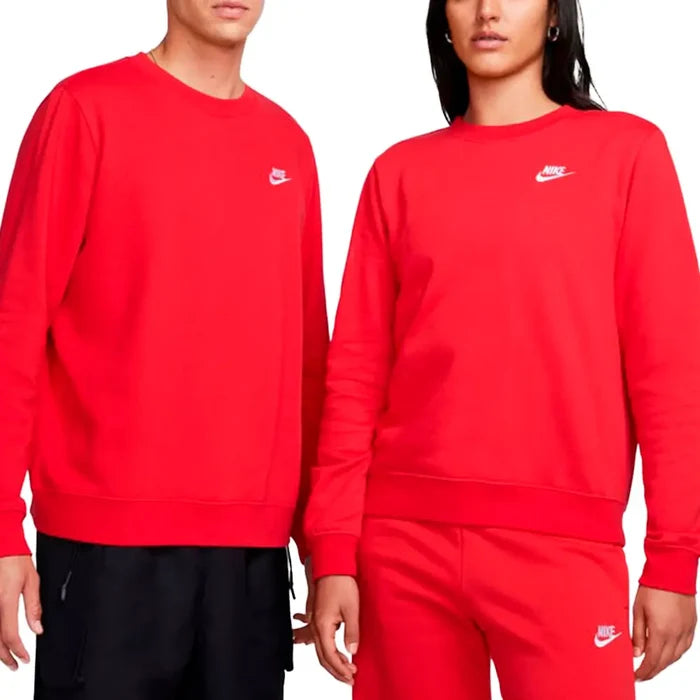W NSW Club Fleece Crew-Neck Sweatshirt 'University Red'