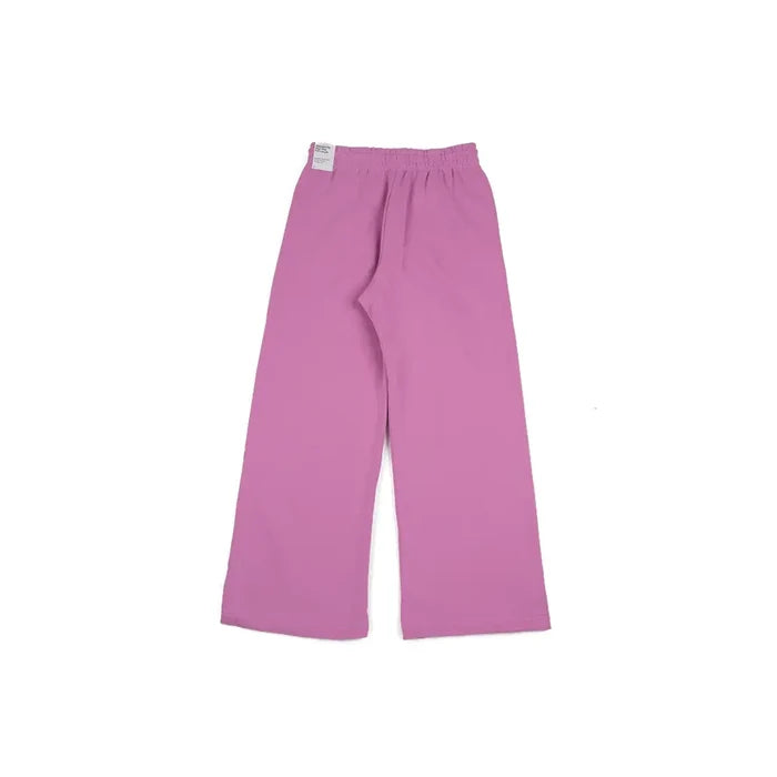 W NSW Phoenix Fleece High-Waisted Wide-Leg Pants 'Light Magenta'