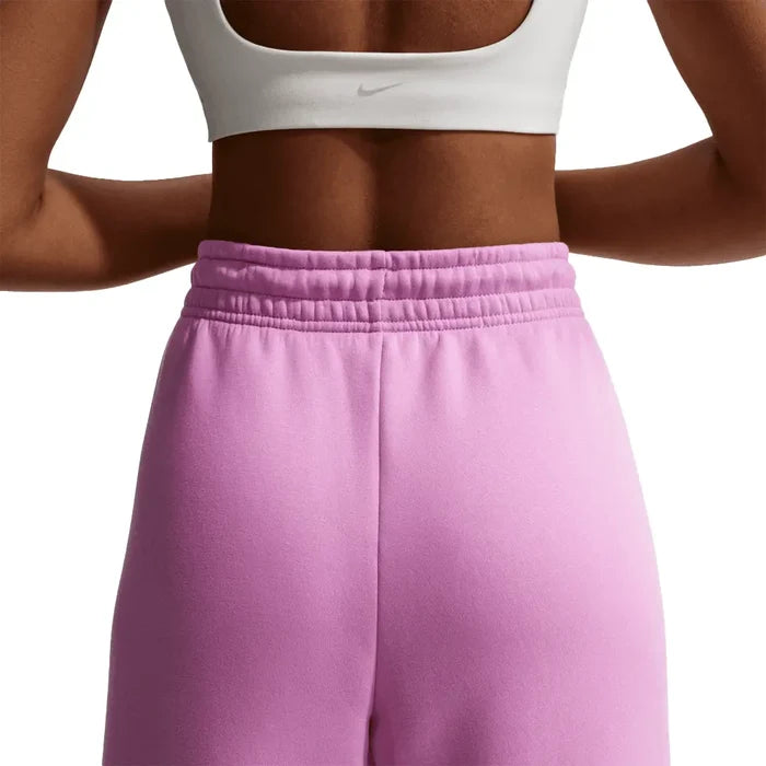 W NSW Phoenix Fleece High-Waisted Wide-Leg Pants 'Light Magenta'