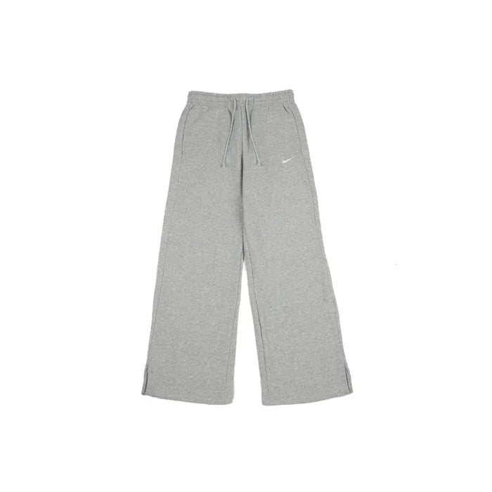 W NSW Phoenix Fleece High-Waisted Wide-Leg Pants 'Pure Platinum'
