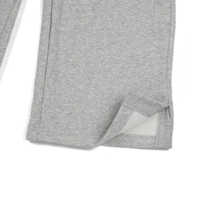 W NSW Phoenix Fleece High-Waisted Wide-Leg Pants 'Pure Platinum'