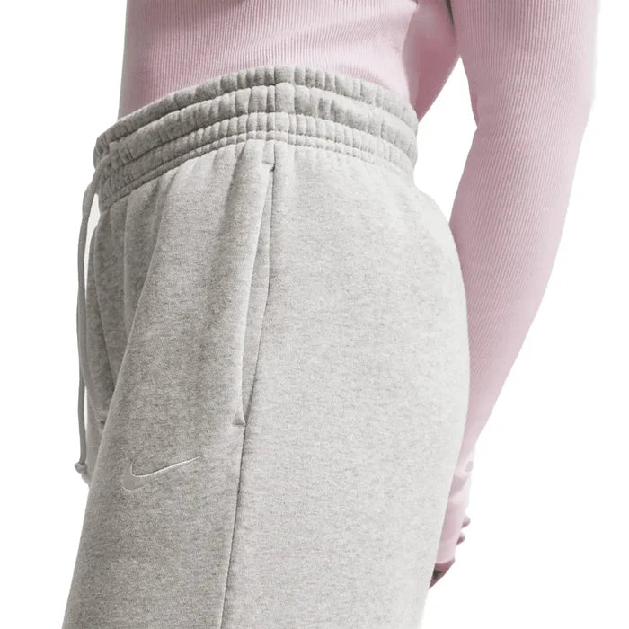 W NSW Phoenix Fleece High-Waisted Wide-Leg Pants 'Pure Platinum'