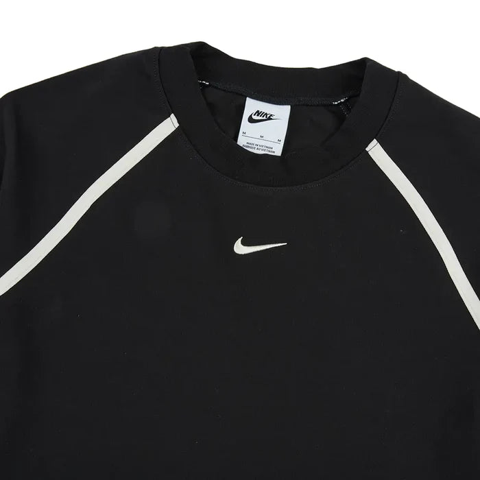 W NSW Tight LS Cropped Top 'Black'