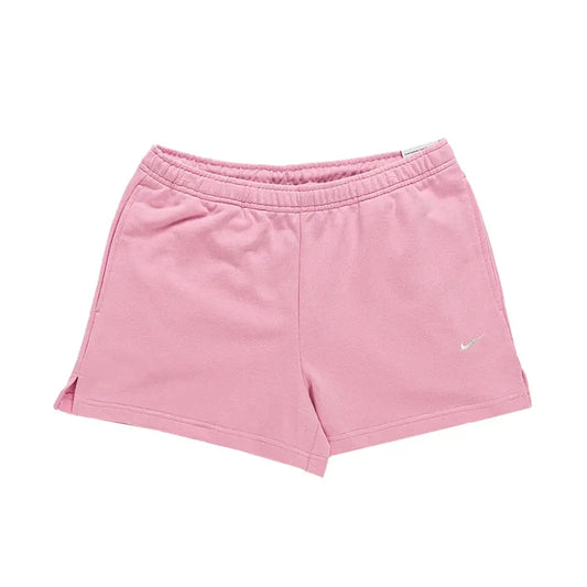 W Studio Fleece Lightweight Mid-Rise Shorts 'Pink Rise Sail'