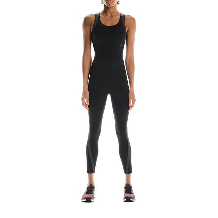 W Studio Knit Bodysuit 7/8 'Black Eclipse'