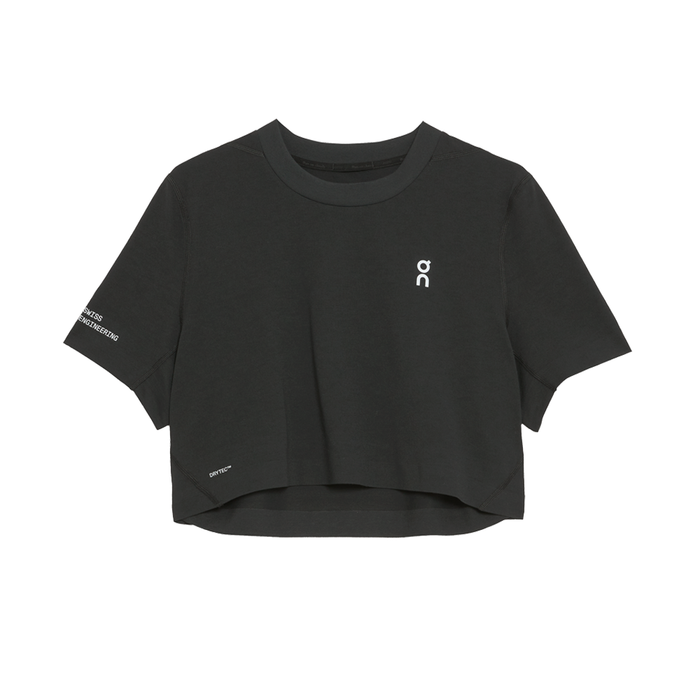 W Train-T Crop 'Black'