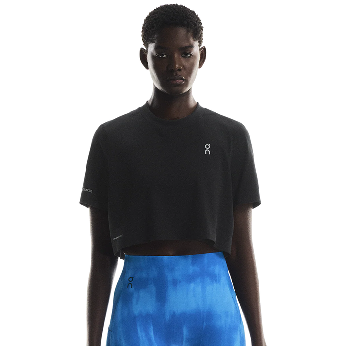 W Train-T Crop 'Black'