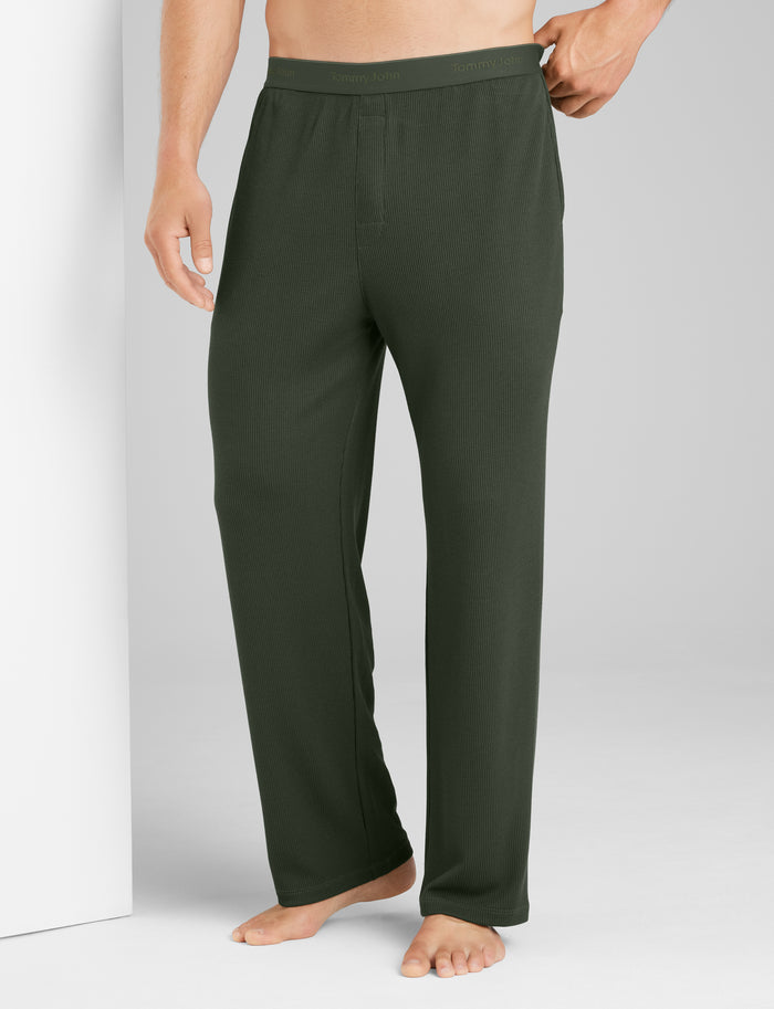 Waffle Pant::Dark Olive