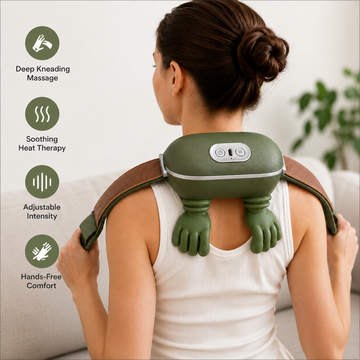Wengonvila Neck & Shoulder Electric Massager with Heatin
