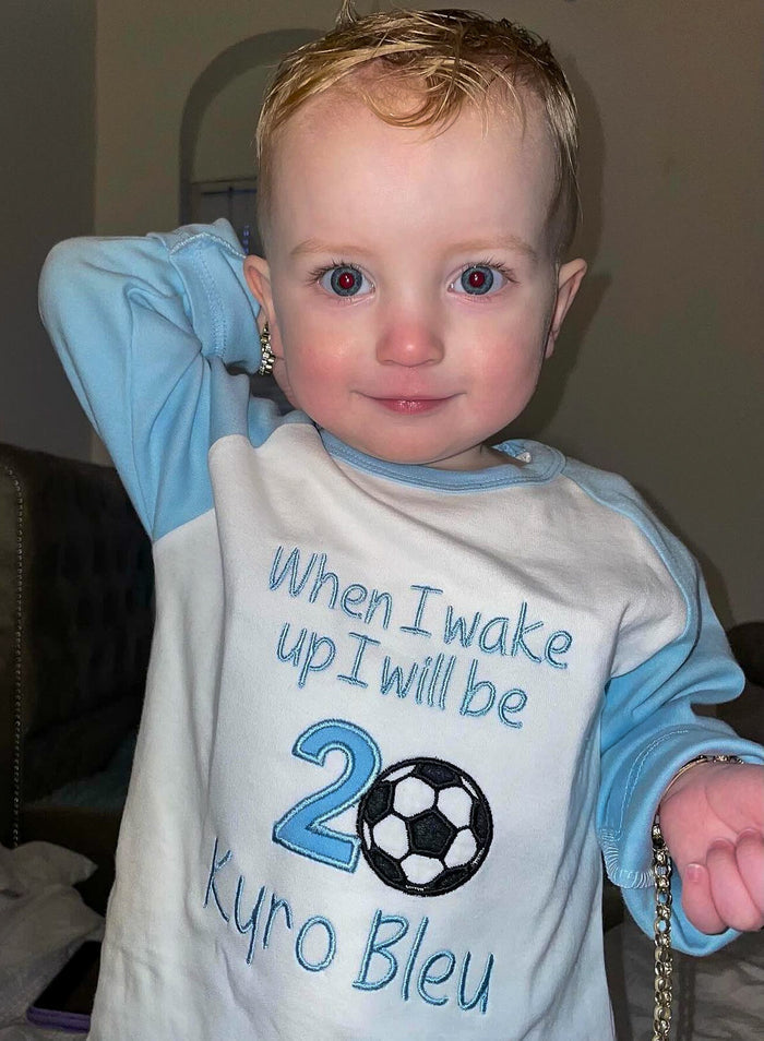 When i wake up i will be... Football Design