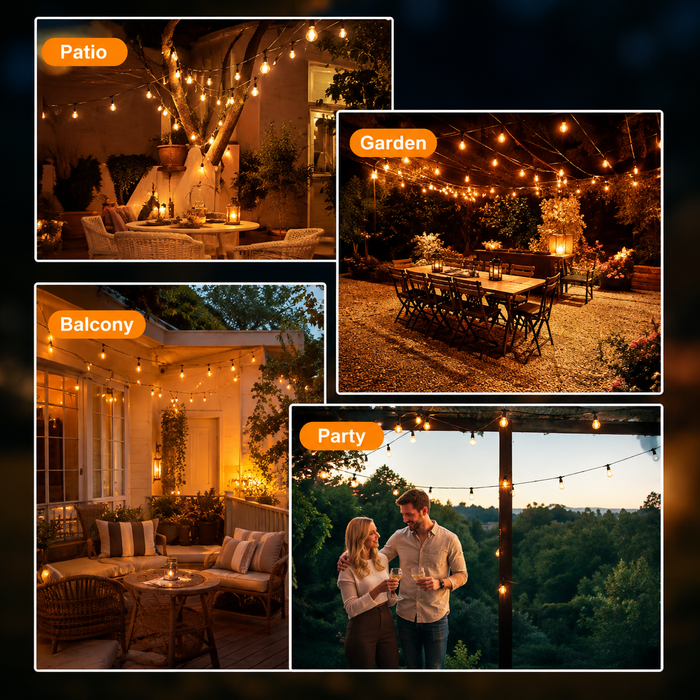 White Decorative LED Lights (40 W)