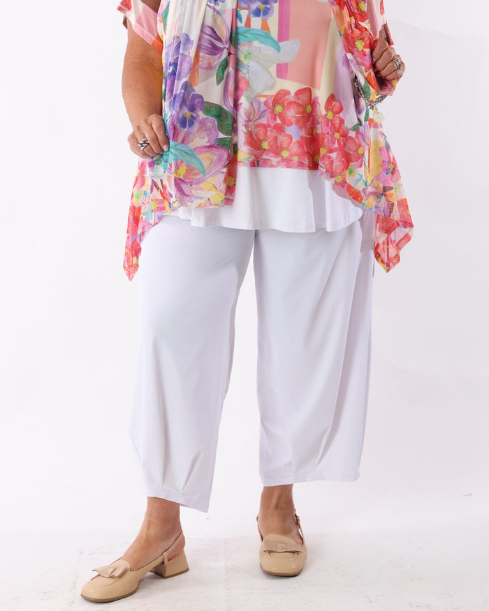 White Naval Pants - Maloka