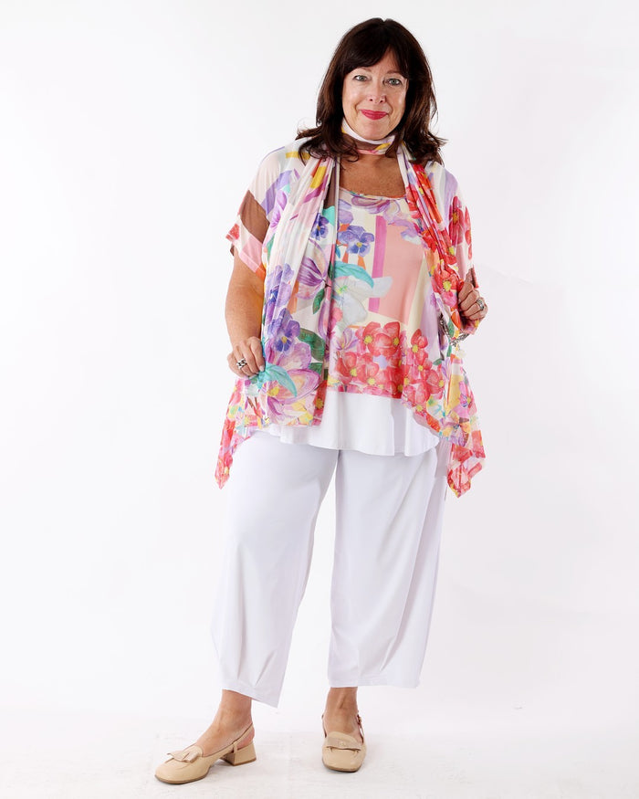 White Naval Pants - Maloka