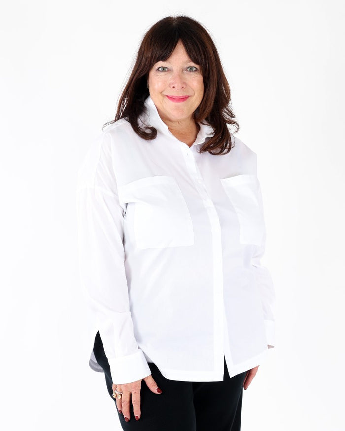 White shirt - Charlie B
