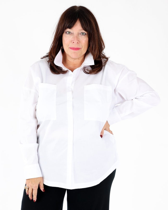 White shirt - Charlie B
