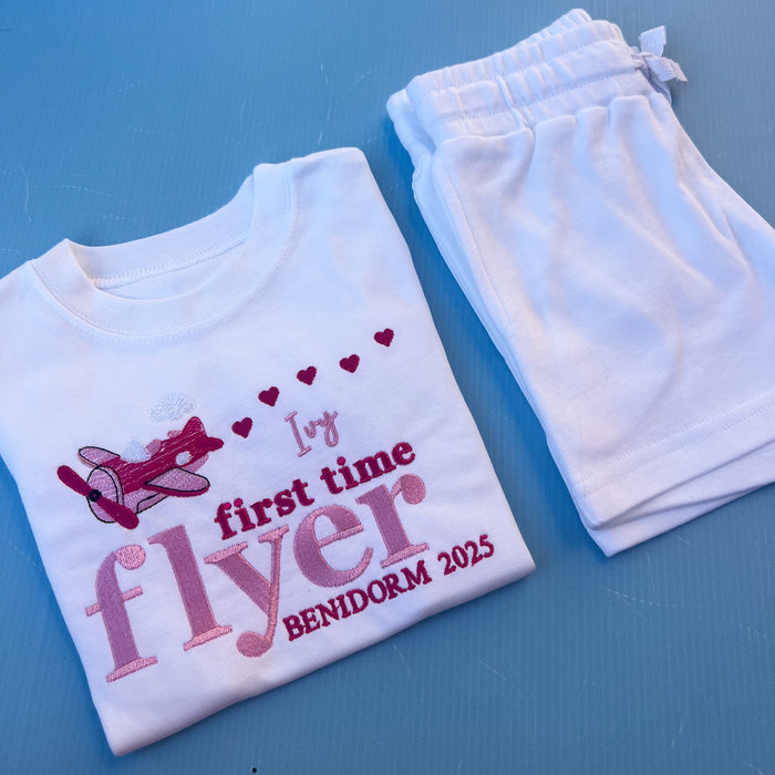 White Short Travel Set