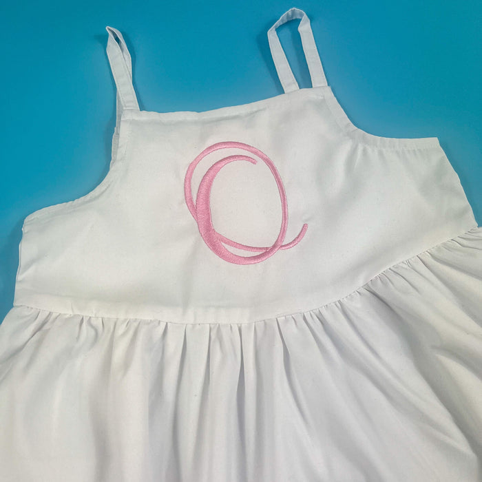 White Strappy Dress