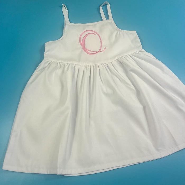 White Strappy Dress