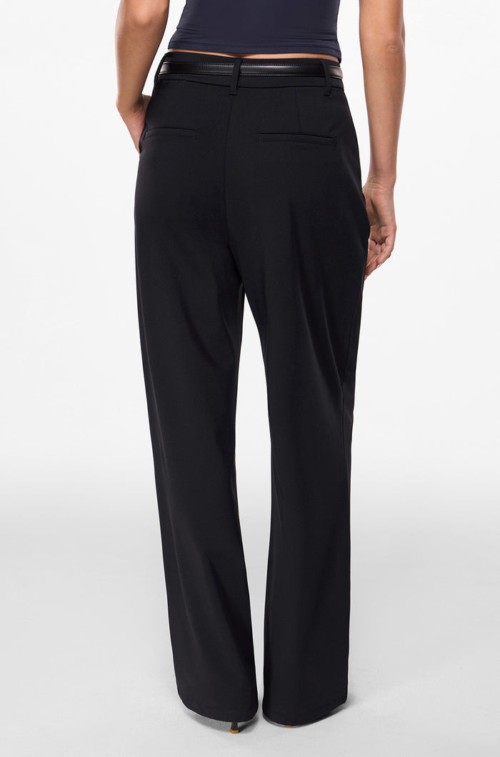Wide Leg High Waisted Business Pants