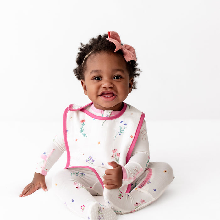 Wildflowers Bib Set